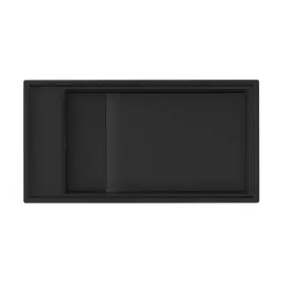 Omoikiri Kinaru Pro 86-U/I-GB Кухонная мойка Artceramic 86x46 см, цвет: графит 4997027