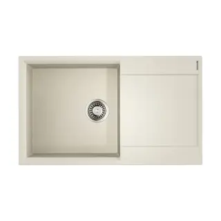 Omoikiri Daisen 86-PA Кухонная мойка Artgranit 86x50 см, цвет: пастила 4993696