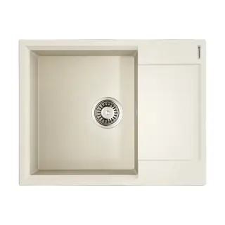 Omoikiri Daisen 65-PA Кухонная мойка Artgranit 65x51 см, цвет: пастила 4993680