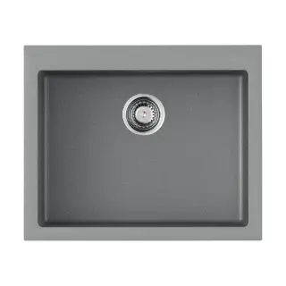 Omoikiri Bosen 61-GR Кухонная мойка Tetogranit 61x50 см, цвет: leningrad grey 4993557