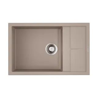 Omoikiri Sumi 78-LB-SA Кухонная мойка Tetogranit 78x50 см, цвет: бежевый 4993721