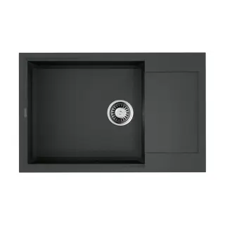 Omoikiri Sakaime 78-LB-PL Кухонная мойка Tetogranit 78x50 см, цвет: платина 4993907