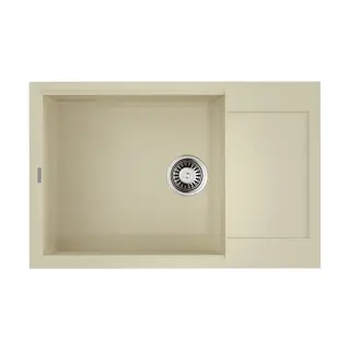 Omoikiri Sakaime 78-LB-BE Кухонная мойка Tetogranit 78x50 см, цвет: ваниль 4993901