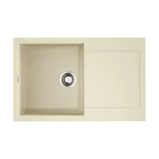 Omoikiri Sakaime 79-BE Кухонная мойка Tetogranit 79x50 см, цвет: ваниль 4993277