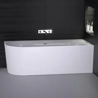 Knief Fresh Left Ванна из Acrylic угловая 180х80 см, правая, цвет: белый 0100-233