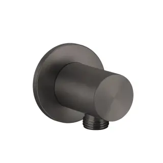 Gessi 316 Bath-Shower Шланговое подключение, цвет: black metal brushed PVD 54269#707