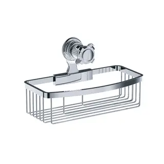 Jorger Aphrodite Полочка-решётка прямоугольная, цвет: хром 607.00.105.000