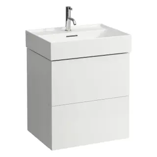 Laufen Kartell Раковина 60х46хh12 см с 1 отв., под смеситель, цвет: белый 8.1033.3.000.104.1