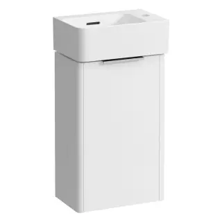 Laufen Val Раковина, с модулем 34х22 см, цвет: белый матовый 8.6228.0.260.106.1