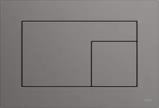 Tece Velvet Кнопка смыва для унитаза с покрытием против отпечатков пальцев, fenix, цвет: антрацит 9240731