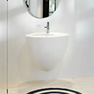 Cielo Le Giare Раковина подвесная 70х56хh59 см, цвет: глянцевый белый LGLS70