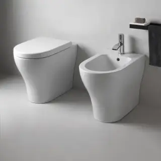 Cielo Enjoy Биде напольное 35х53хh42 см, 1 отв., цвет: глянцевый белый EJBI