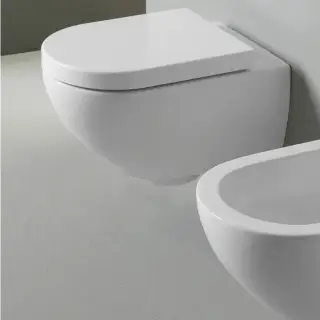 Cielo Enjoy Унитаз подвесной 35х53хh26,5 см, с креплениями, цвет: глянцевый белый EJVS