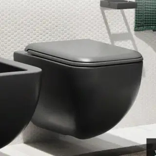 Cielo Shui Comfort Унитаз подвесной 37,5x55xh37 см, с креплениями, цвет: Basalto SHCOVSKBA