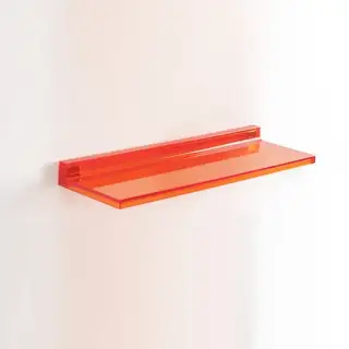 Laufen Kartell Полка 45х15,5 см, подвесная, цвет: оранжевый 3.8533.0.082.000.1