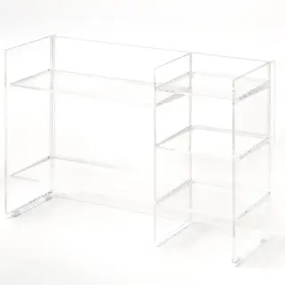 Laufen Kartell Стеллаж, 75х26хh53 см, пластик, цвет прозрачный кристал 3.8933.1.084.000.1