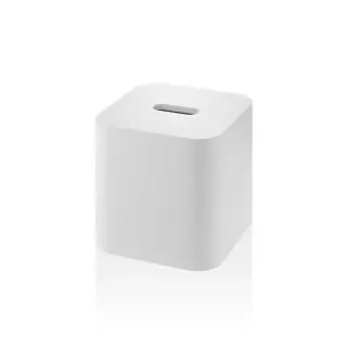 Decor Walther Stone KBQ Диспенсер для салфеток 13,5x13,5xh13,5 см, цвет: белый мат. 0974050
