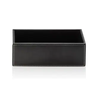 Decor Walther Brownie BOD2 Универсальная коробка 24.5x13xh9.5 см, цвет черная кожа 0930660