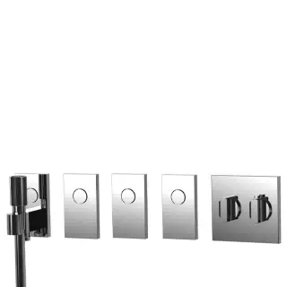 Fima Carlo Frattini Switch Смеситель для душа, на 4 положения, ручной душ, цвет хром F5948CR