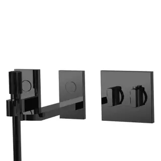 Fima Carlo Frattini Switch Смеситель для ванны встраиваемый, термост, цвет чер. мат. F5944NS