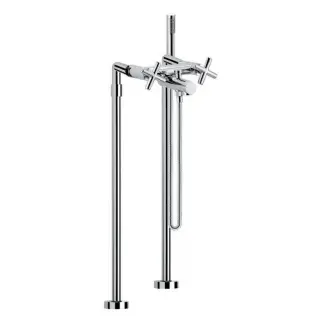 Fima Carlo Frattini Maxima Смеситель для ванны напольного монтажа, цвет хром F5304/4CR