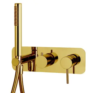 Fima Carlo Frattini Spillo Up Смеситель для душа, ручной душ, цвет: золото F3049NX2OR