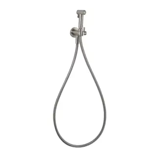 Fima Carlo Frattini Spillo Steel Ручной душ, шланг 120 см, держатель, цвет: нержавейка F2952INOX