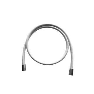 Fima Carlo Frattini Spillo Steel Шланг для душа 150 см, цвет: Inox/белый матовый F2957BINOX