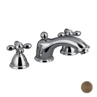 Fima Carlo Frattini Olivia Смеситель, на 3 отверстия, для раковины, цвет: бронза античная F5011BR