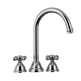 Fima Carlo Frattini Olivia Смеситель для раковины, на 3 отверстия, цвет: хром F5001CR