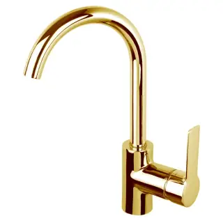 Fima Carlo Frattini Mast Смеситель для раковины, с вращающимся изливом, цвет: золото F3151OR