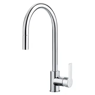 Fima Carlo Frattini Kitchen Смеситель для кухни, с выдвижной лейкой, цвет: хром F3538NCR