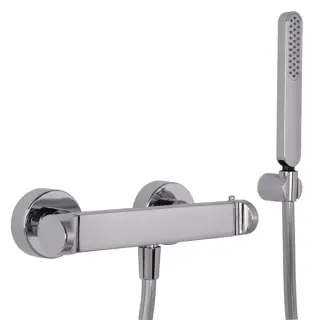 Fima Carlo Frattini Fimatherm Смесит. д/душа, шланг 150 см, ручн. душ, держатель, цвет: хром F4225CR