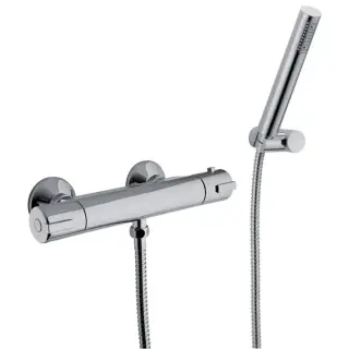 Fima Carlo Frattini Fimatherm Cмесит. д/душа, с душевой лейкой, цвет: хром F4095CR