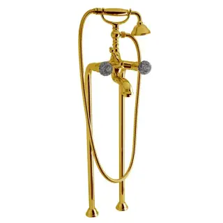 Fima Carlo Frattini Elizabeth Chic Смеситель для ванны, с душ. комплектом, цвет: золото F5084/4COR