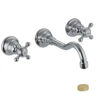 Fima Carlo Frattini Elizabeth Смеситель для раковины, с клапаном, цвет: бронза античная F5081L/5BR