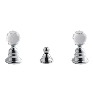Fima Carlo Frattini Elizabeth Chic Cмеситель на биде, на 3 отверстия, цвет: хром F5102CCR