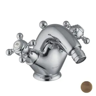 Fima Carlo Frattini Elizabeth Смеситель для биде, цвет: бронза античная F5092/2BR