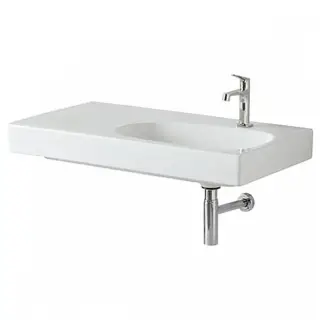 Geberit Citterio Раковина 90х50 см, подвесная, 1 отв., цвет: белый 500.549.01.1