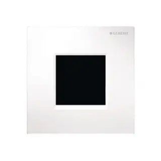 Geberit Type 30 Кнопка смыва для писсуара электронная, питание от сети, цвет: белый Alpine 116.027.KJ.1