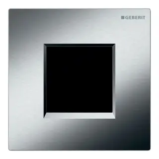 Geberit Type 30 Кнопка смыва для писсуара электронная, питание от батареек, цвет: хром браш 116.037.KX.1