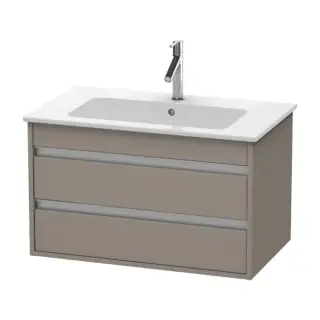 Duravit Ketho База под раковину, 2,48x80xh47,5 cм, цвет базальт матовый KT642904343