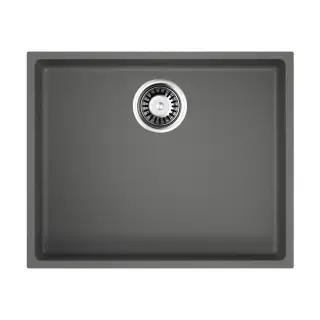 Omoikiri Bosen 54-U-PL Кухонная мойка Tetogranit 54x44 см, цвет: платина 4993233