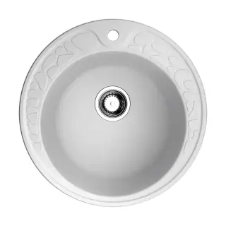 Omoikiri Tovada 51-PA Кухонная мойка Artgranit 51x51 см, цвет: пастила 4993365