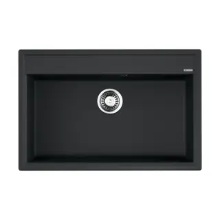 Omoikiri Daisen 77-BL Кухонная мойка Artgranit 77x51 см, цвет: черный 4993630