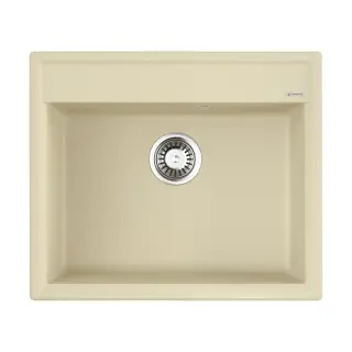 Omoikiri Daisen 60-BE Кухонная мойка Artgranit 60x51 см, цвет: ваниль 4993616