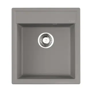 Omoikiri Daisen 46-GR Кухонная мойка Artgranit 46x51 см, цвет: leningrad grey 4993612
