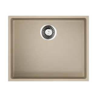 Omoikiri Bosen 54-U-CH Кухонная мойка Tetogranit 54x44 см, цвет: шампань 4993248