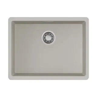 Omoikiri Kata 54-U-PA Кухонная мойка Artgranit 54x42 см, цвет: пастила 4993407