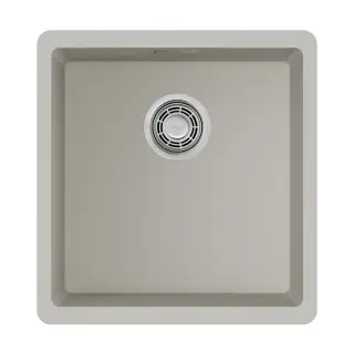 Omoikiri Kata 40-U-PA Кухонная мойка Artgranit 40x42 см, цвет: пастила 4993393